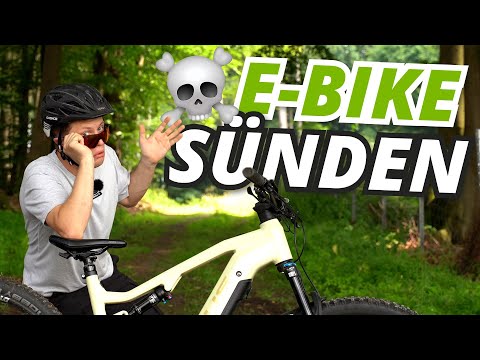FLOP 5 E-BIKE SÜNDEN - Diese Fehler killen dein Pedelec! ☠️