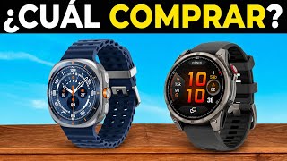 Galaxy Watch Ultra 2025 VS Garmin Fenix 8 Pro (Comparación 2026) | Samsung o Garmin cual es mejor