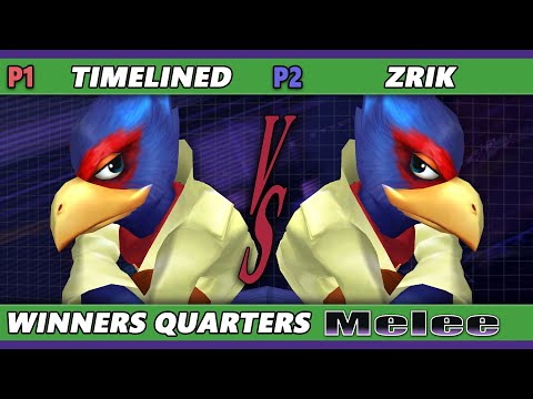 S@X 470 Winners Quarters - Timelined (Falco) Vs. Zrik (Falco) Smash Melee - SSBM