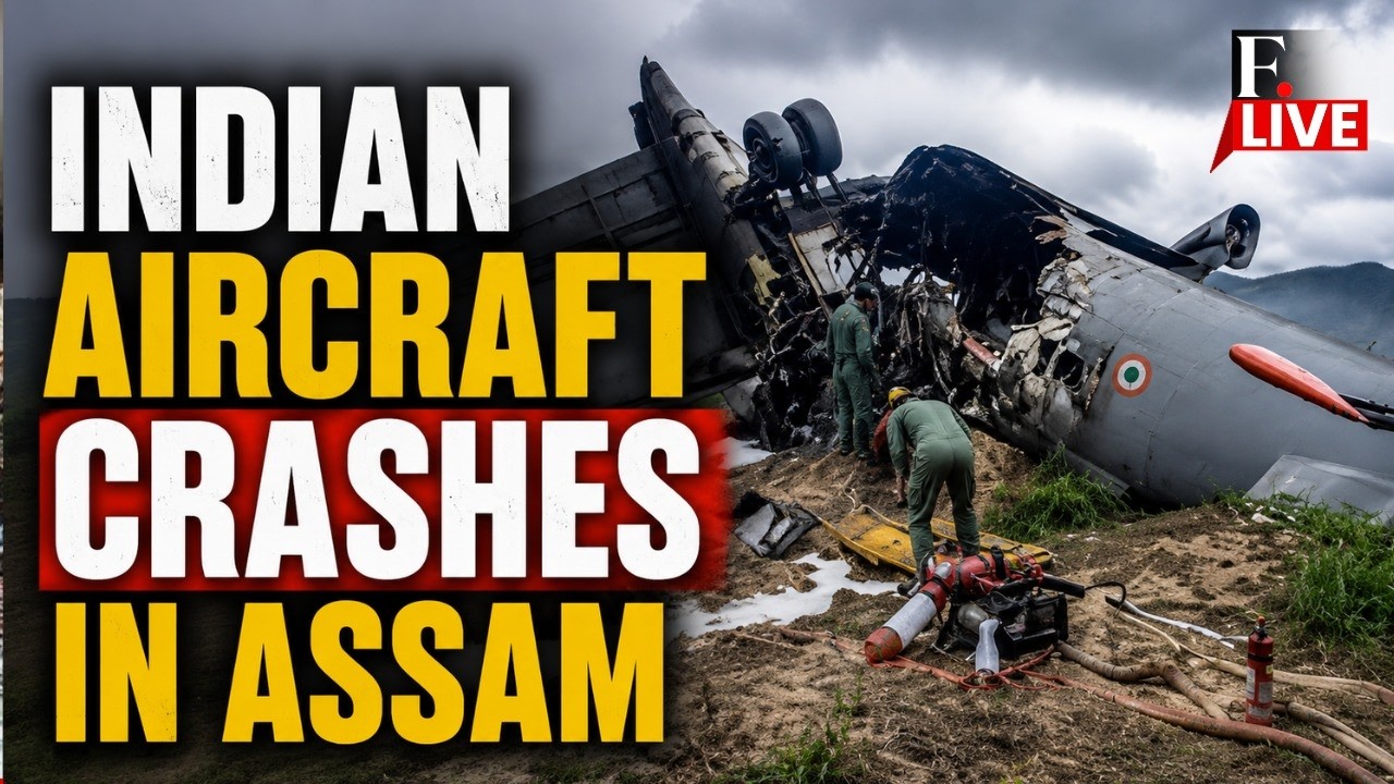 BREAKING LIVE: Indian Air Force Crash | Indian Aircraft AN-32 Crashes in Assam's Jorhat airbase
