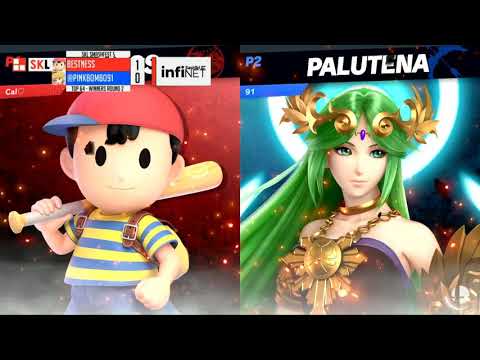 BestNess (Ness) vs @pinkbombo91 (Peach, Palutena) - Top 64 - Winners Round 2 - SKL Smashfest 5