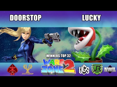 Warp Zone 2 - Winners Top 32 - DoorStop(Zero Suit Samus) Vs. Lucky(Piranha Plant)