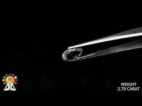 White Sapphire 2.70ct. (Economy) video