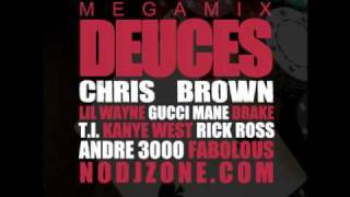 Chris Brown - Deuces Ft Lil&#39; Wayne,Gucci Mane,Drake,T.I.,Kanye West,Rick Ross,Andre 3000, &amp; Fabolous