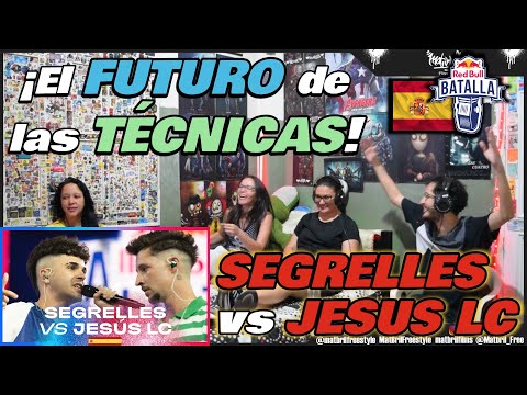 🔴COLOMBIANOS REACCIONAN a SEGRELLES vs JESUS LC - ¡El FUTURO de las TÉCNICAS! [RED BULL ESPAÑA 2023]