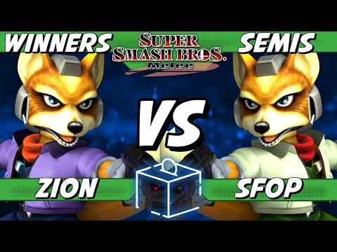 Coinbox 54 - Zion (Fox) vs SFOP (Fox) Winners Semis - Smash Melee
