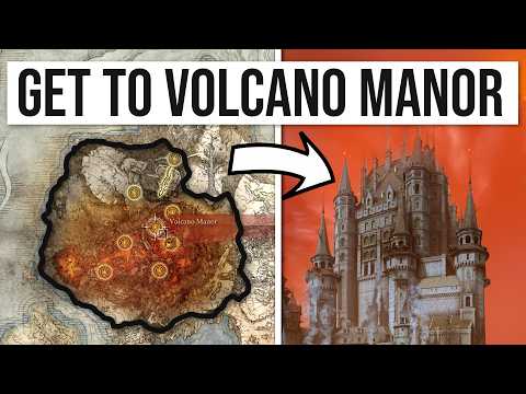 Elden Ring - How to get to Volcano Manor + Map Fragemnt Location!
