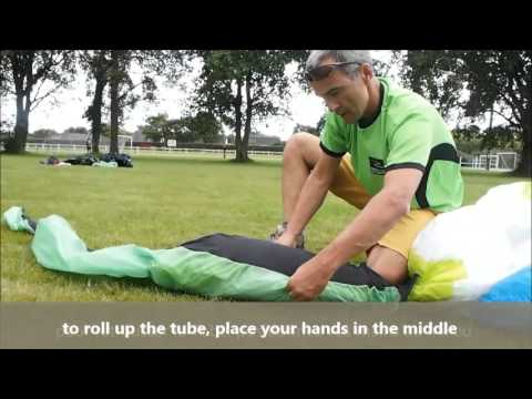 The Tube, the compression bag that also fold your wing