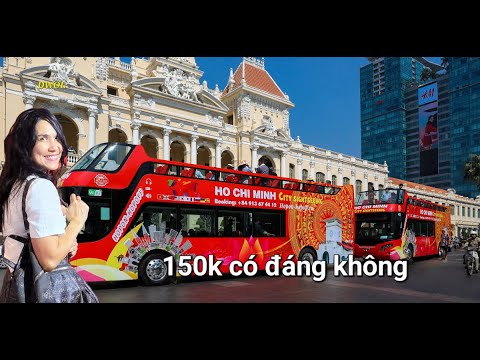 Việt Travel - Trải nghiệm xe ônibus 2 tầng ban đêm, cidade de Hochiminh