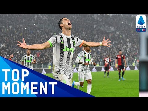 Cristiano Ronaldo Scores the Winner in the 96th Minute! | Juventus 2-1 Genoa | Top Moments | Serie A