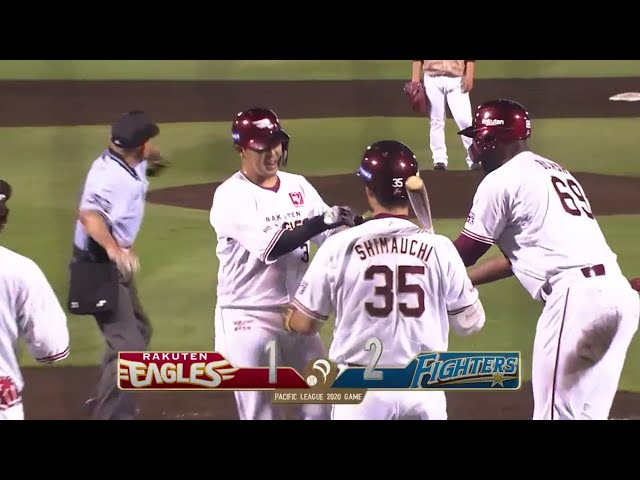 【5回裏】 イーグルス・浅村の一撃!! ライトスタンドへ逆転の3ランホームランを放つ!! 2020/6/24 E-F