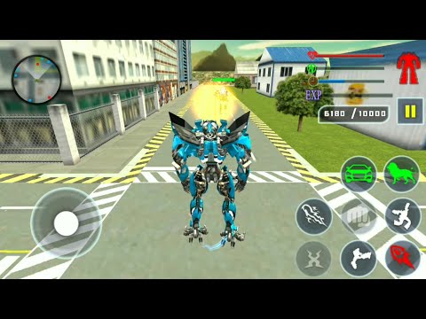 Mobil Balap Berubah Jadi Robot Singa | Lion Robot Car Transforming Games : Shooting Robot