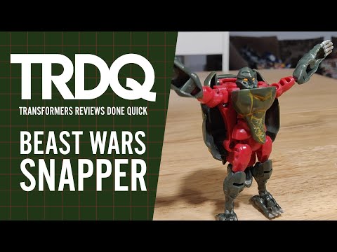 TRDQ: Beast Wars Snapper Review