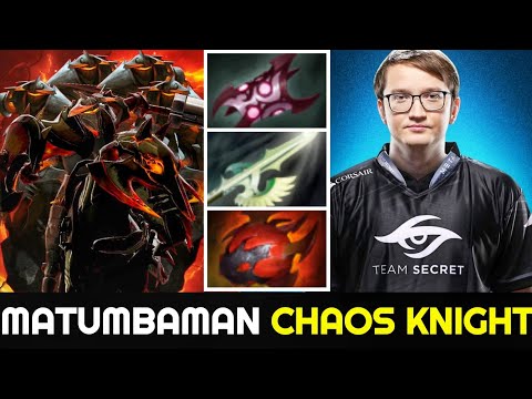 MATUMBAMAN Chaos Knight - Monster Unkillable Build Imba Raid Boss 7.25 Dota 2