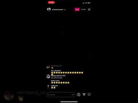 MoneyMoo goes live gets robbed, and leaves his kids with the ops