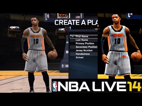 NBA Live 14 PS4 - Rising Star Player Creation & Showcase