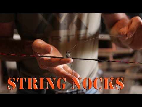 Tie on STRING NOCKS