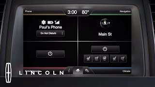 SYNC® with MyLincoln Touch™: Navigation - Using the Touch Screen | How-To | Lincoln