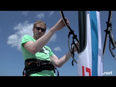 Windsurfing maneuvers – harness surfing, part 1 harness settings