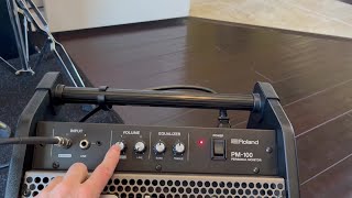 Video thumbnail for Roland PM-100 Compact Electronic V-Drum Monitor - HONEST Review by Jacobs Family Reviews