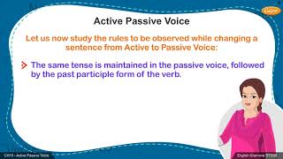 Grade 8 English - Active Passive Voice