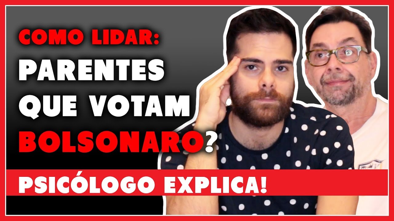 Como lidar com PARENTES que votam BOLSONARO? Psicólogo explica! - Põe Na Roda