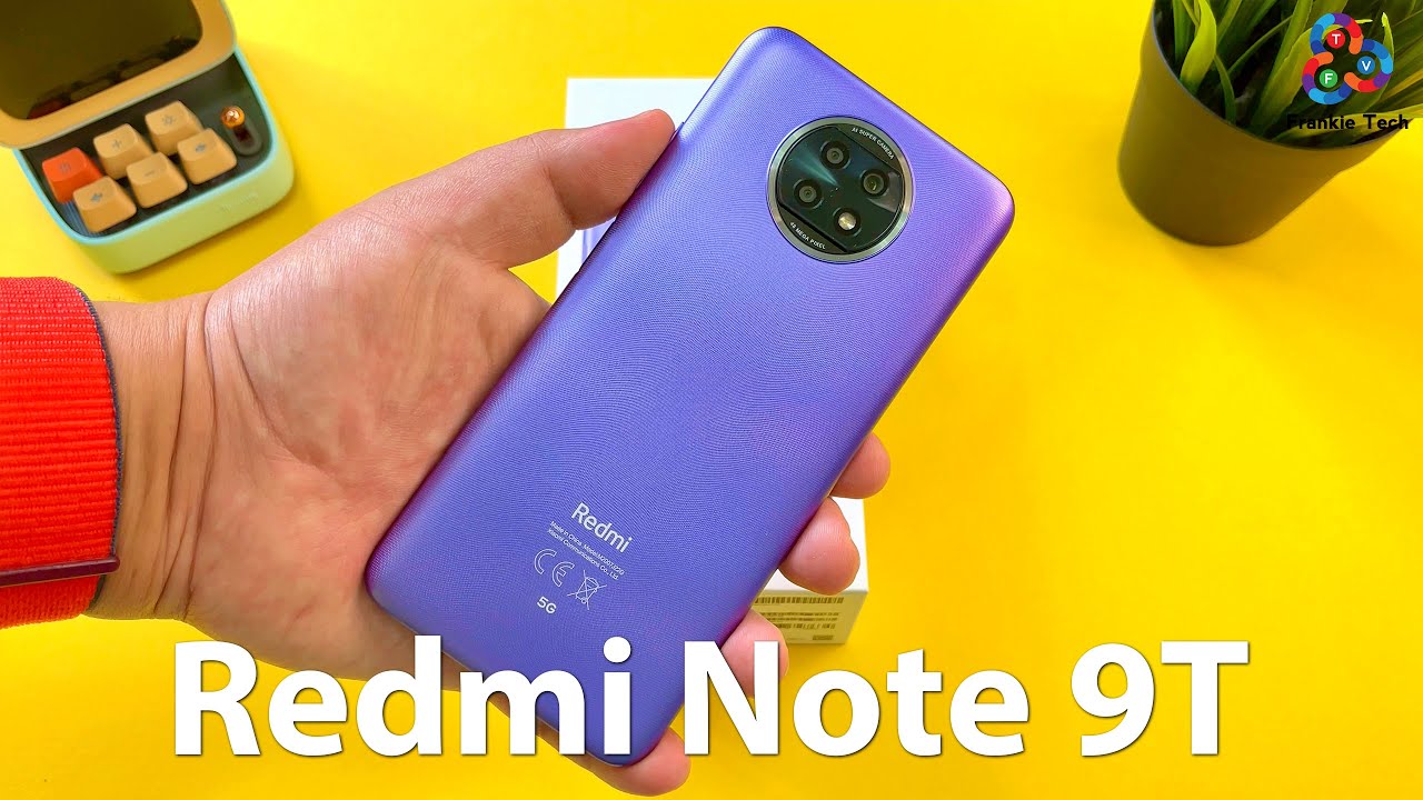 Redmi Note 9T First Look! 5G FOR ALL!