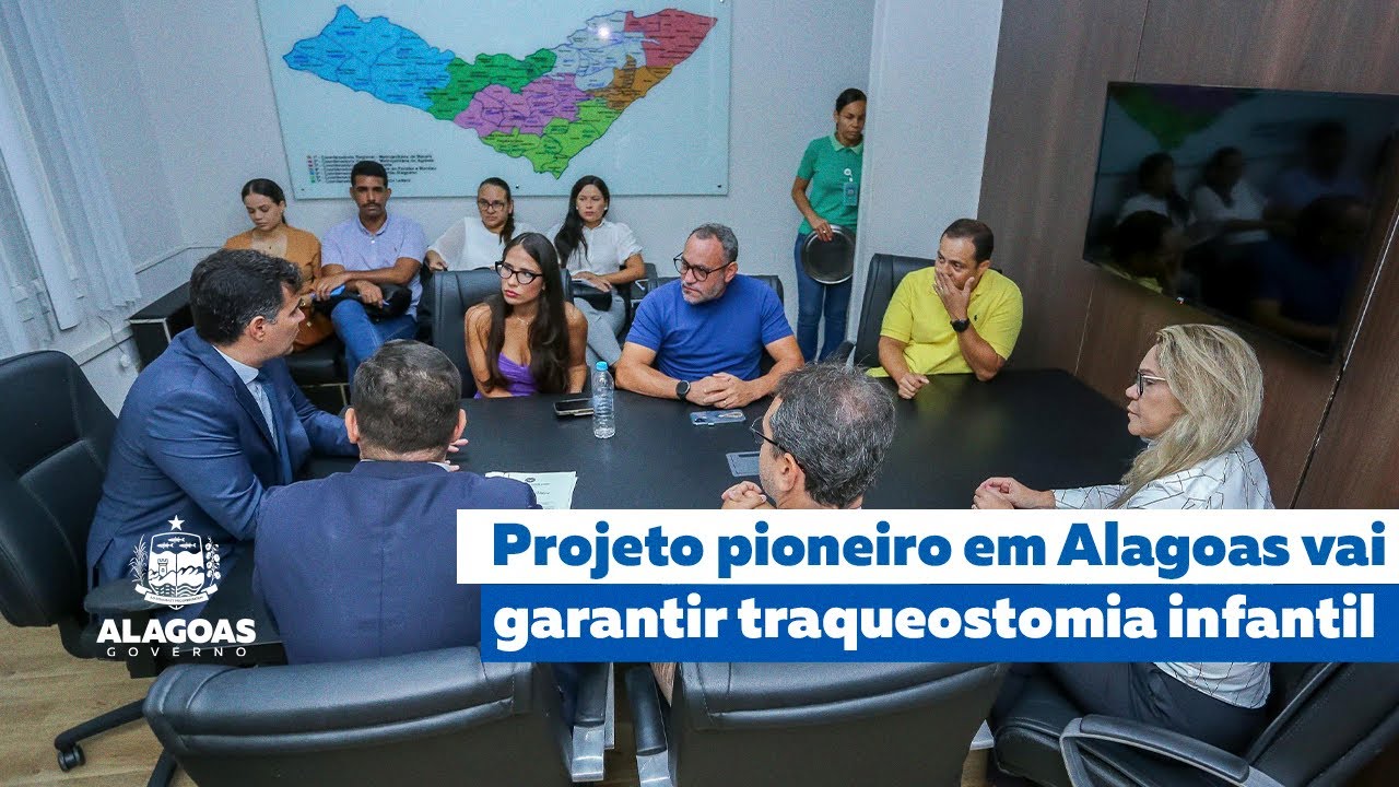 Projeto do Governo de Alagoas vai garantir Traqueostomia Infantil