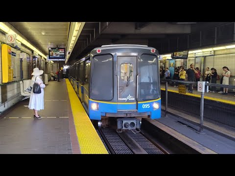 VANCOUVER SKYTRAIN: Columbia Station (full station tour)