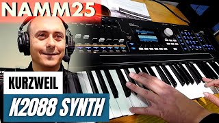 Video thumbnail for NAMM 2025: Kurzweil's New K2088 & K2061 Synths by sonicstate