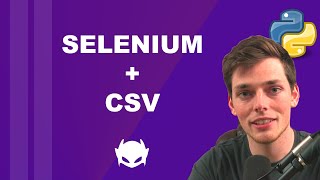 Write Selenium Web Scraped Data to CSV Files