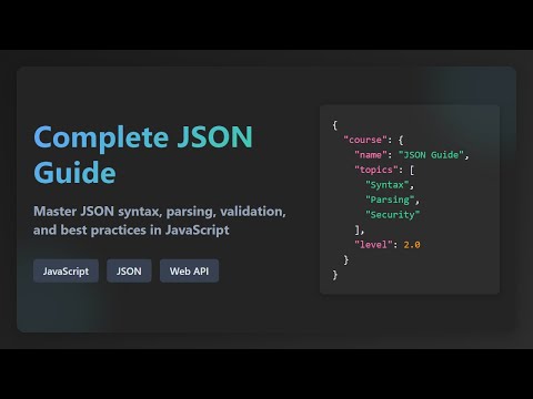 Json Explained A Beginners Guide To Javascript Object Notation