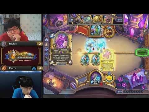 Ryvius vs Flurry - Hearthstone Grandmasters Asia-Pacific - Week 2