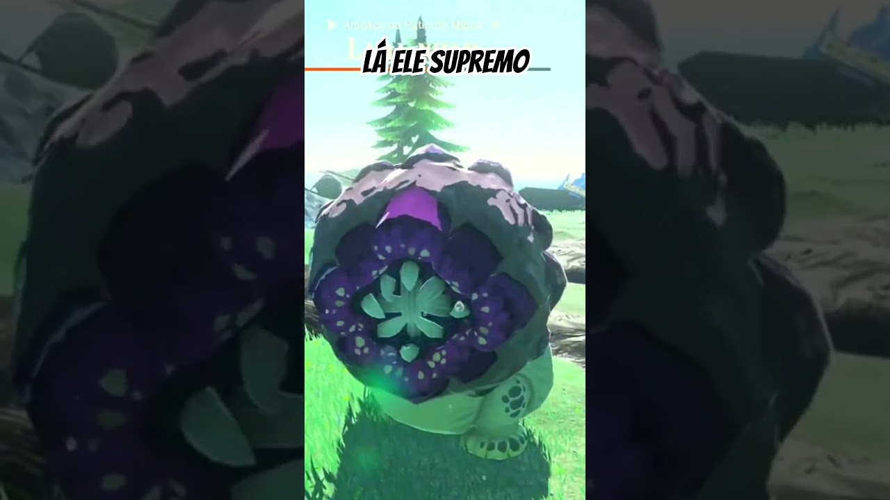 Foto do video com um título grande escrito