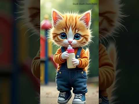 Dudi Dudi Dam Dam –Part 4 Adorable AI Kiiten Viral🐾#dudidudidamdam #dudidudidam #shortsfeed #shorts