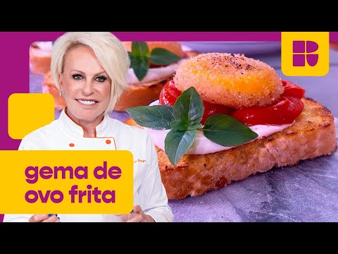 Gema de ovo FRITA pra surpreender! 😱 | Mais Você | Receitas
