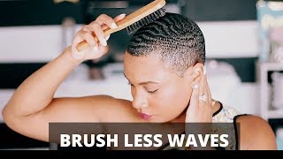 How To Get Brush Less Waves!