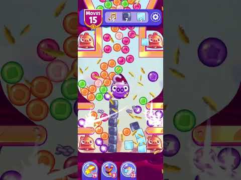 Angry Birds Dream Blast Level 605 Hard Level #angrybirdsdreamblast #angrybirdsblast #gameplay
