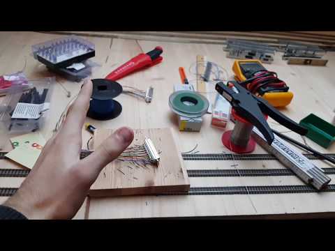 Modelleisenbahn Spur N Bau Teil 14 programiergleis Teil 1