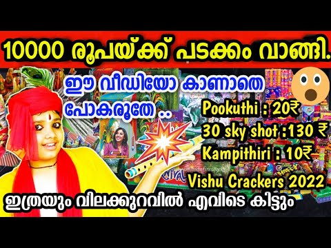 Vishu Padakkam  / Vishu Padakkam Shopping Malayalam 2022 / Vishu Crackers Unboxing 2022 / Vishu 2022