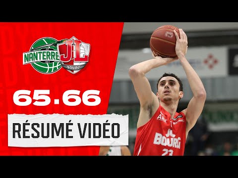 RÉSUMÉ VIDÉO - Nanterre (65) VS JL Bourg (66) #BetclicELITE 21.22