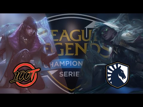 100 vs TL Highlights | ( Doublelift Senna ) LCS Spring 2020 | FNC QuaderLife