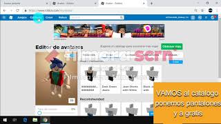 Personalizar Sin Robux 123vid - 