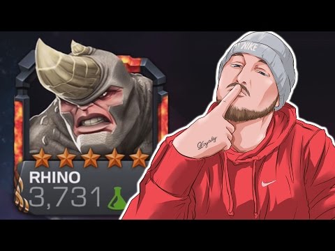 5 STAR RHINO RANK UP | MARVEL Contest of Champions Gameplay