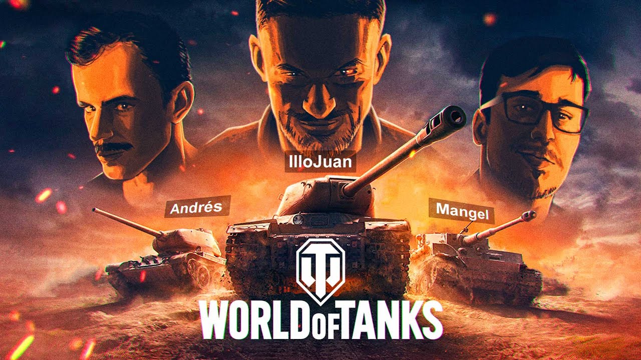EL TRÍO DE TANQUES MÁS CIEGO 🎯 - World of Tanks 2.0 ft. Andrés y Mangel