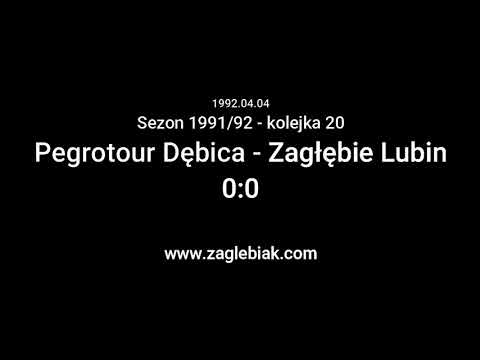 1991/92 - kolejka 20 - Pegrotour Dębica vs Zagłębie Lubin