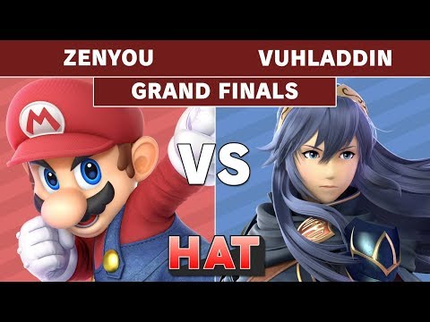 HAT 77 - Zenyou (Mario) Vs. Vuhladdin (Lucina) Grand Finals - Smash Ultimate