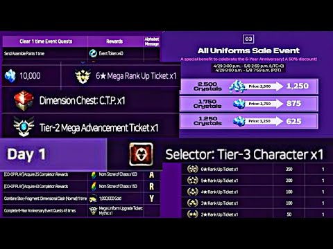 Best Event On Anniversary | Guide For How to get Free Mega uniform ticket - Marvel Future Fight