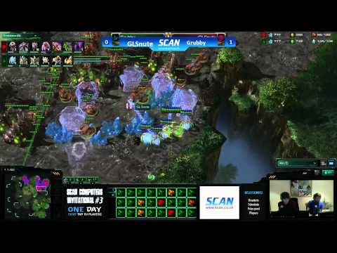 SCAN Invitational III Ro8 - Grubby vs Snute g2