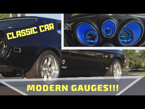 Classic Mustang Gauge Transformation! Installing Dakota Digital VHX Instruments